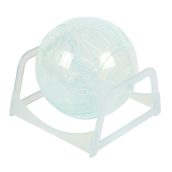 Bola Exercicio C/ Suporte P/ Roedores - 18,5Cm