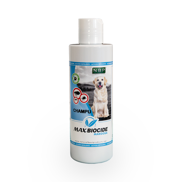 Max Biocide Margosa - Champô P/ Cães - 200Ml
