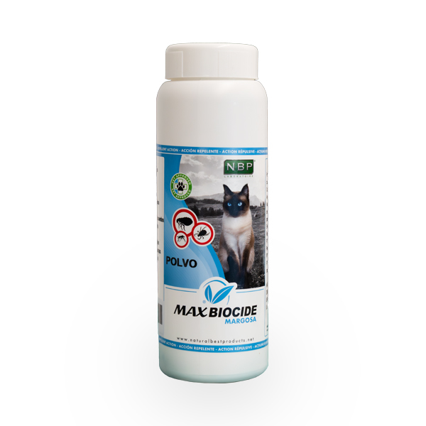 Max Biocide Margosa - Pó P/ Gatos - 200Ml