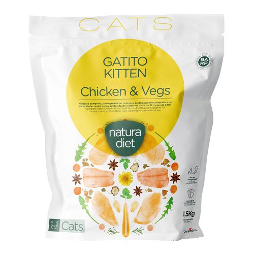 Natura Diet Cat Kitten Chicken 1,5 Kg