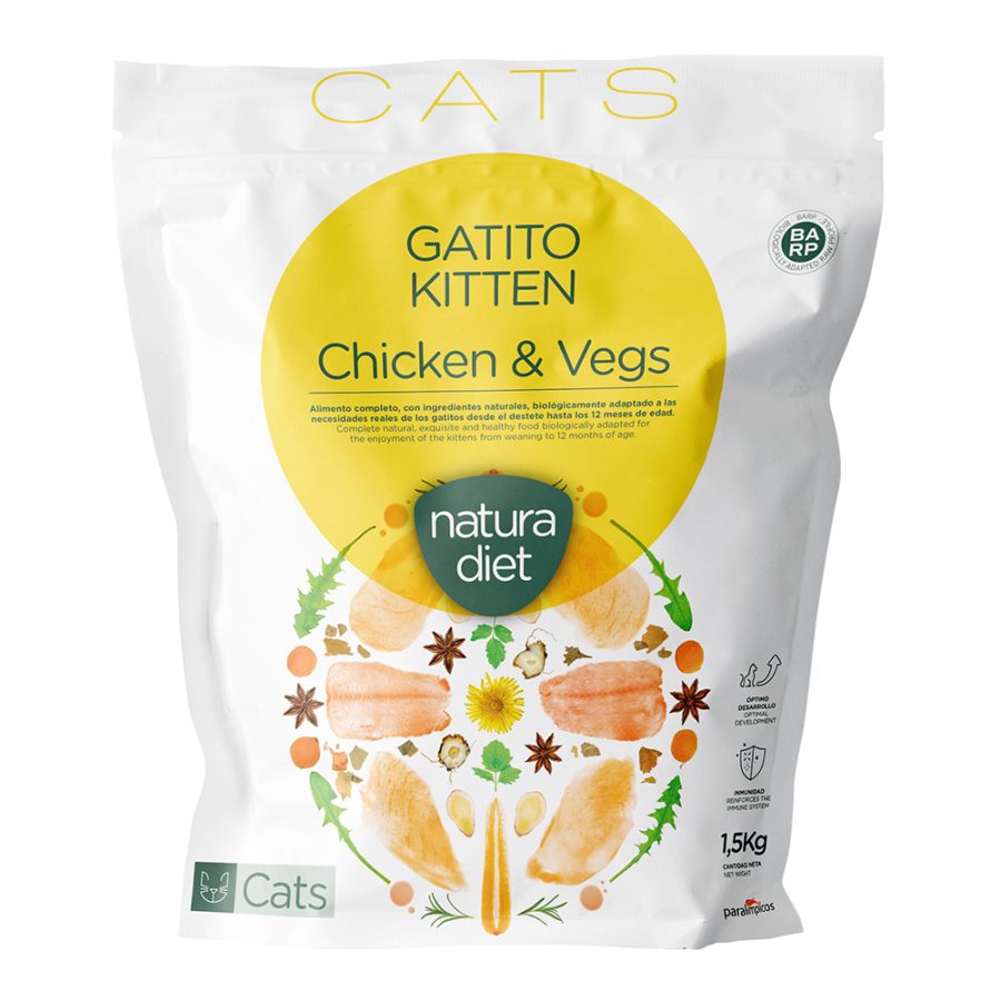 Natura Diet Cat Kitten Chicken 1,5 Kg