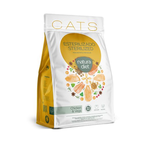 Natura Diet Cat Sterilized Chicken 3 Kg