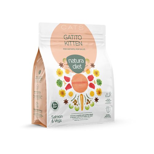Natura Diet Cat Kitten Salmon 400 Gr