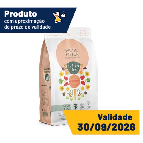 Natura Diet Cat Kitten Salmon 1,5 Kg