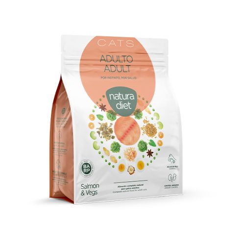 Natura Diet Cat Adult Salmon 400 Gr