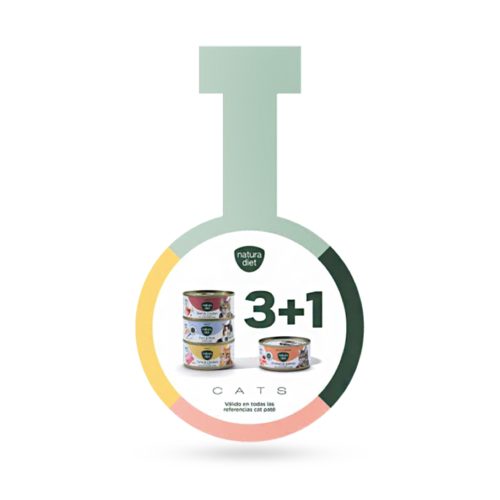 Stopper Natura Diet - Cat 3+1