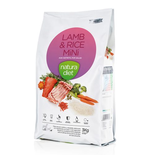 Natura Diet Lamb & Rice Mini 3 Kg