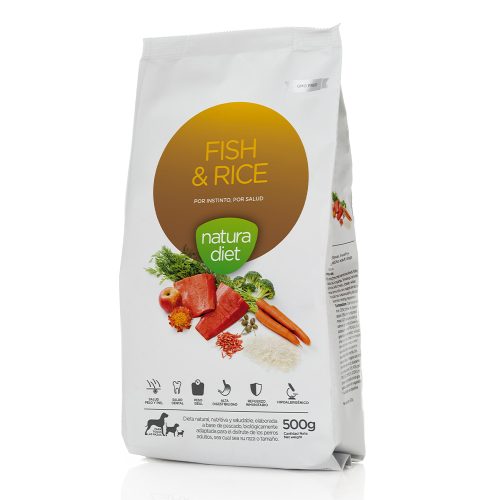Natura Diet Fish & Rice 500 G - 500 Gr