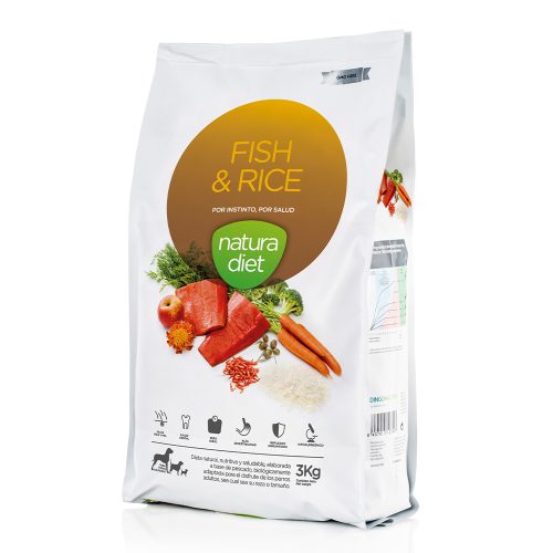 Natura Diet Fish & Rice 3 Kg