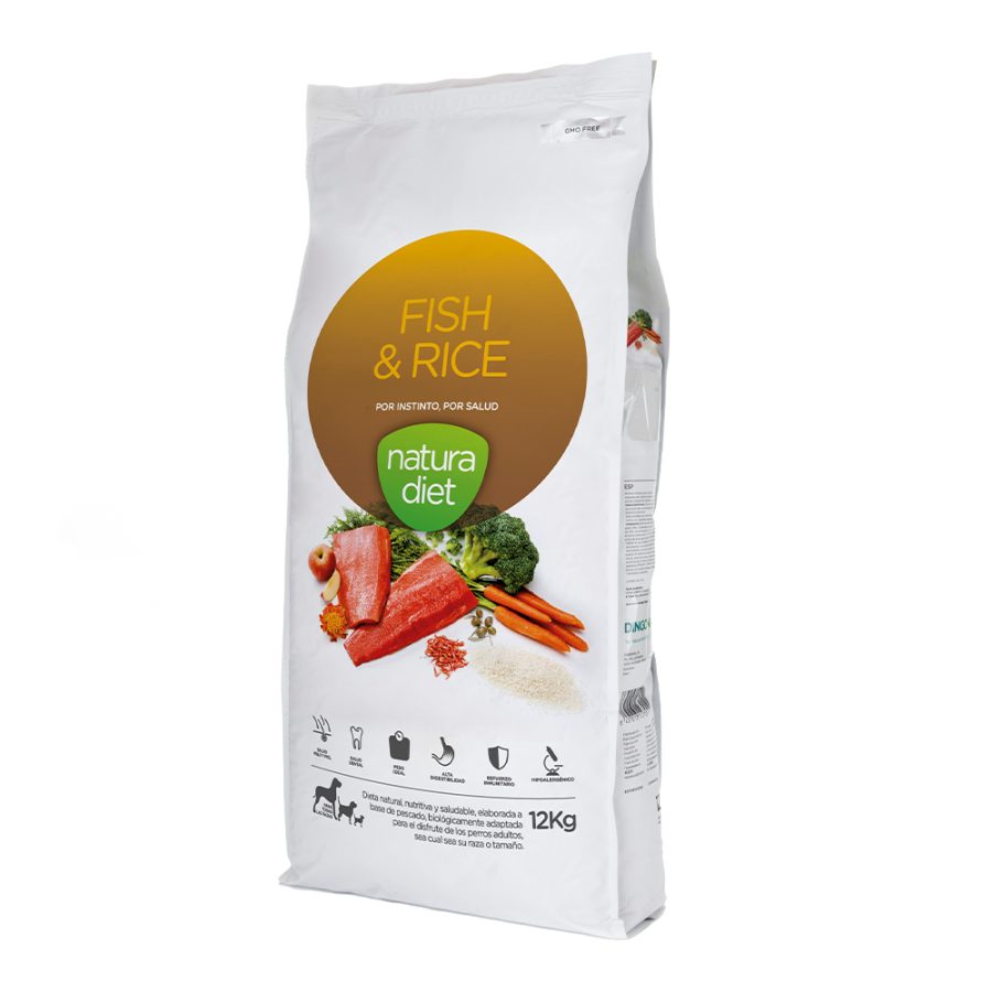 Natura Diet Fish & Rice 12 Kg