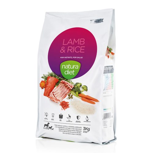 Natura Diet Lamb & Rice 3 Kg