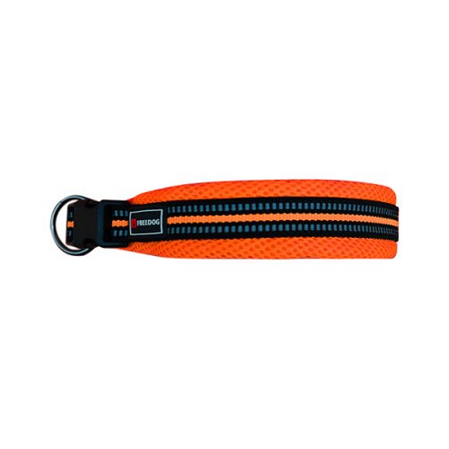 Coleira Soft Sport Laranja 15Mm X 35/50Cm - S