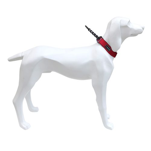 Coleira Gun 20Mm X 39-52Cm Vermelho - 20Mm X 39/52Cm