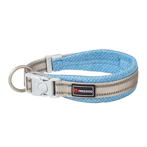 Coleira Shiva Azul Ceu - 15Mm X 35/50Cm - S