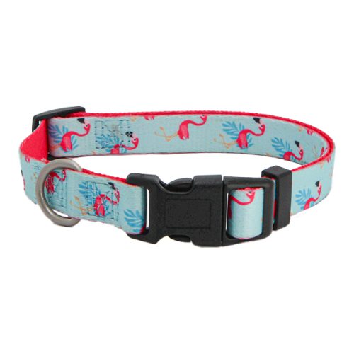 Coleira Nylon Flamingo - 15Mm X 35/50Cm - 15Mm X 35/50 Cm