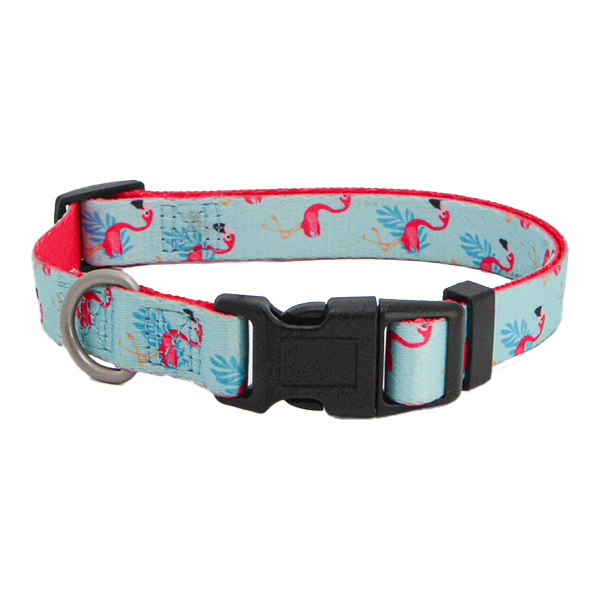 Coleira Nylon Flamingo - 15Mm X 35/50Cm - 15Mm X 35/50 Cm