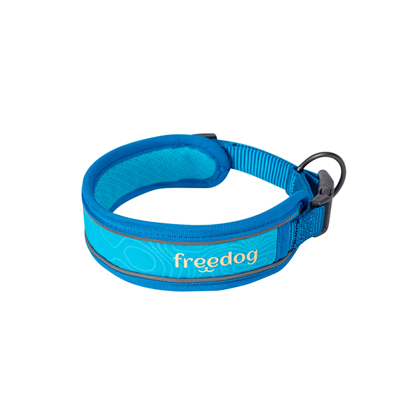 Coleira Cool Pro Tech Azul 15Mm X 30/42Cm