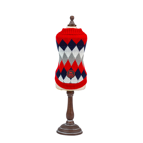 Camisola Pebbles - Vermelho - 40 Cm