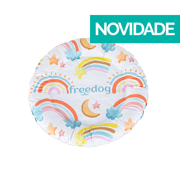 Freedog Donut Refrescante - 47Cm - Arco-Irís