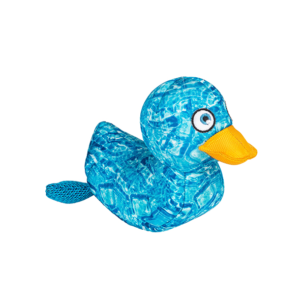 Brinquedo Flutuante "Blue Duck" Com Som 24 X 15,5 Cm
