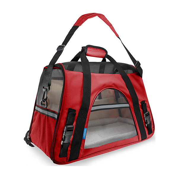 Transportadora Fly Vermelho 40X20X26 Cm - 40 X 20 X 26 Cm