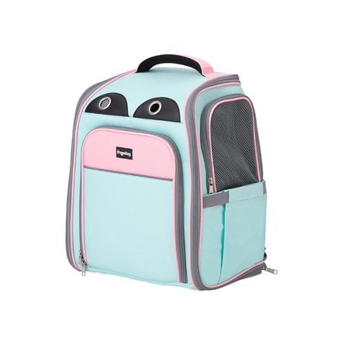 Transportadora Mochila Fuji Rosa/Azul - 42X39X26 Cm