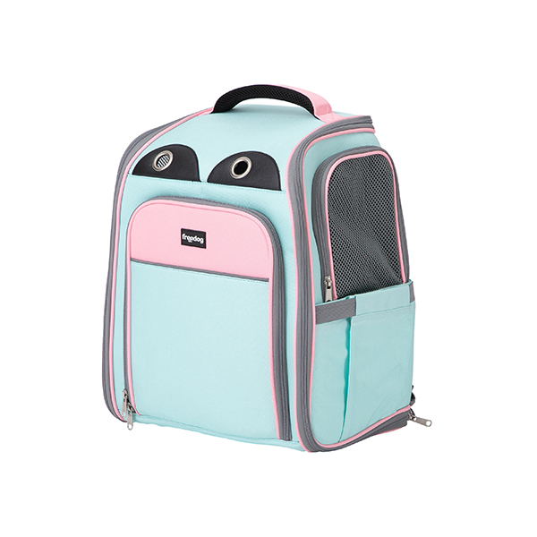 Transportadora Mochila Fuji Rosa/Azul - 42X39X26 Cm
