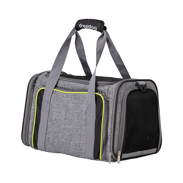 Transportadora Hk C/ Compartimentos Cinza - 49X28X28 Cm