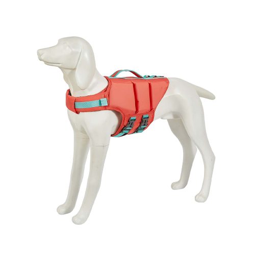 Freedog Life Jacket Pro Coral - S 26Cm Pescoço 27Cm Peito 41Cm - S - 26 X 27 X 41 Cm