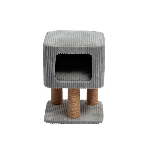 Arranhador Sit&Scratch - Cinza - 35X35X47 Cm