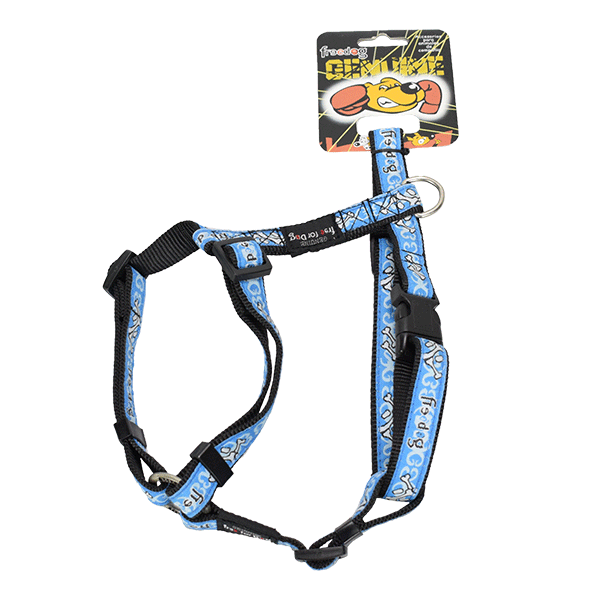 Peitoral Nylon 20Mm X 35/50Cm Bones