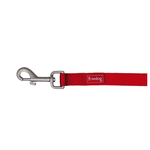 Trela Nylon Basic Vermelho 15Mm X 120Cm