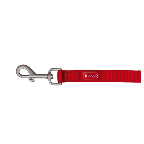 Trela Nylon Basic Vermelho 15Mm X 120Cm