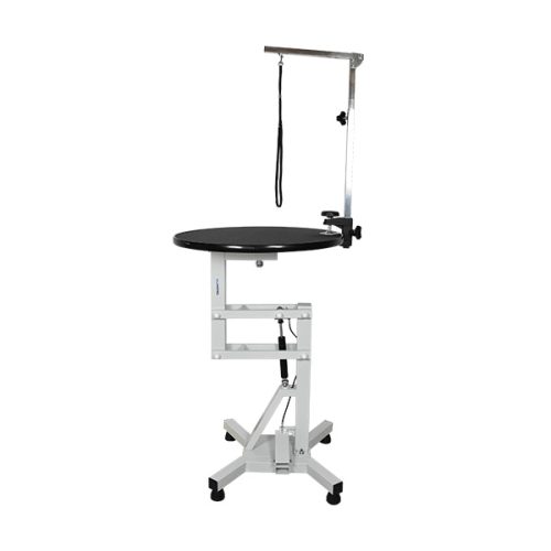 Groomtek - Mesa Grooming Hidráulica Redonda - Diam. 60 Cm