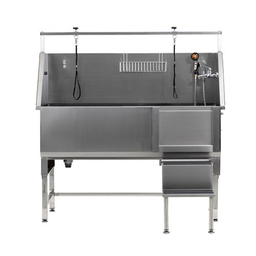 Groomtek - Banheira Aço Inox Fixa - 130X61 Cm