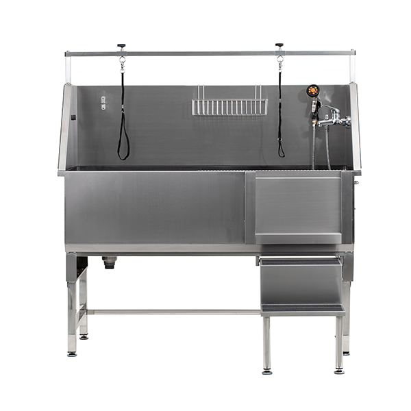 Groomtek - Banheira Aço Inox Fixa - 130X61 Cm