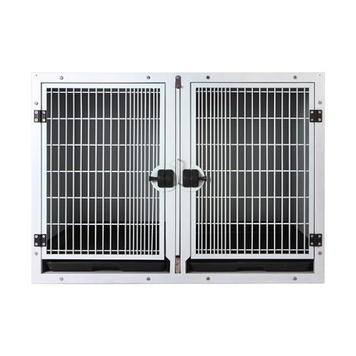 Groomtek - Jaula Modular Galvanizada - (L) 118X66X81 Cm