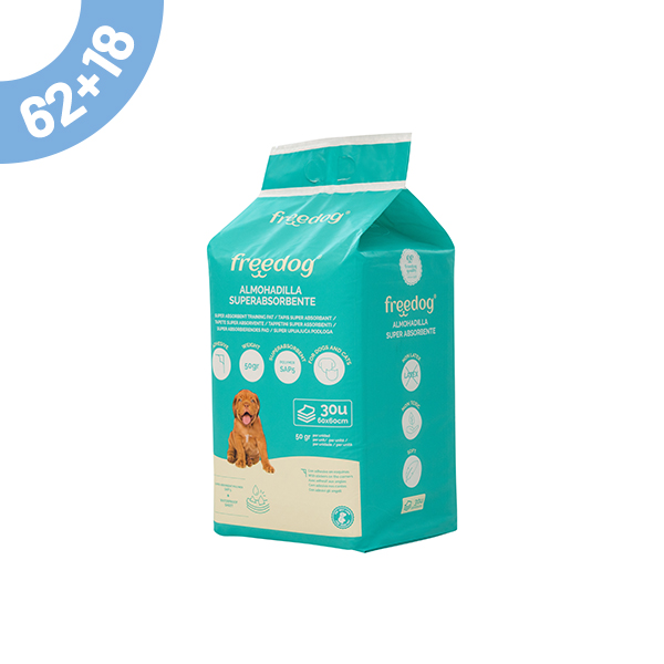 Pack Tapetes Super Absorventes 60X60 Cm - 30 Un - 62+18 Oferta