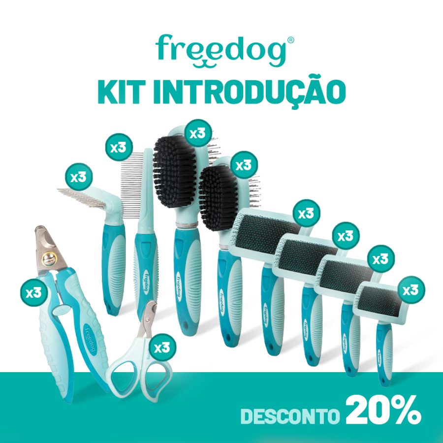 Kit Introdução - Freedog Acessórios Grooming