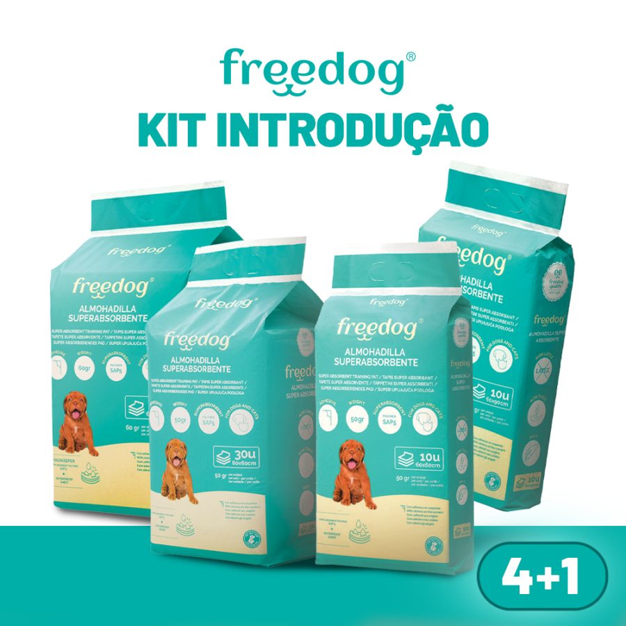 Kit Introdução - Freedog Tapetes Absorventes