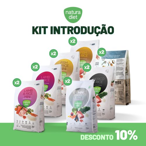 Kit Introdução - Natura Diet Hipoalergénica