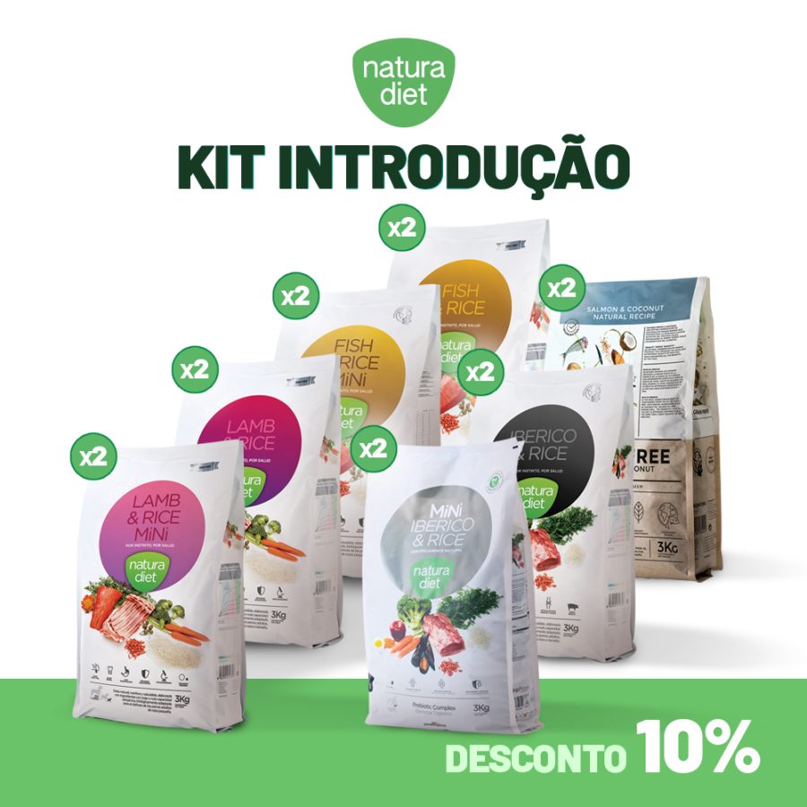 Kit Introdução - Natura Diet Hipoalergénica