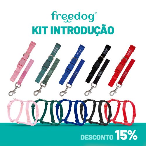 Kit Introdução - Freedog Nylon Basic
