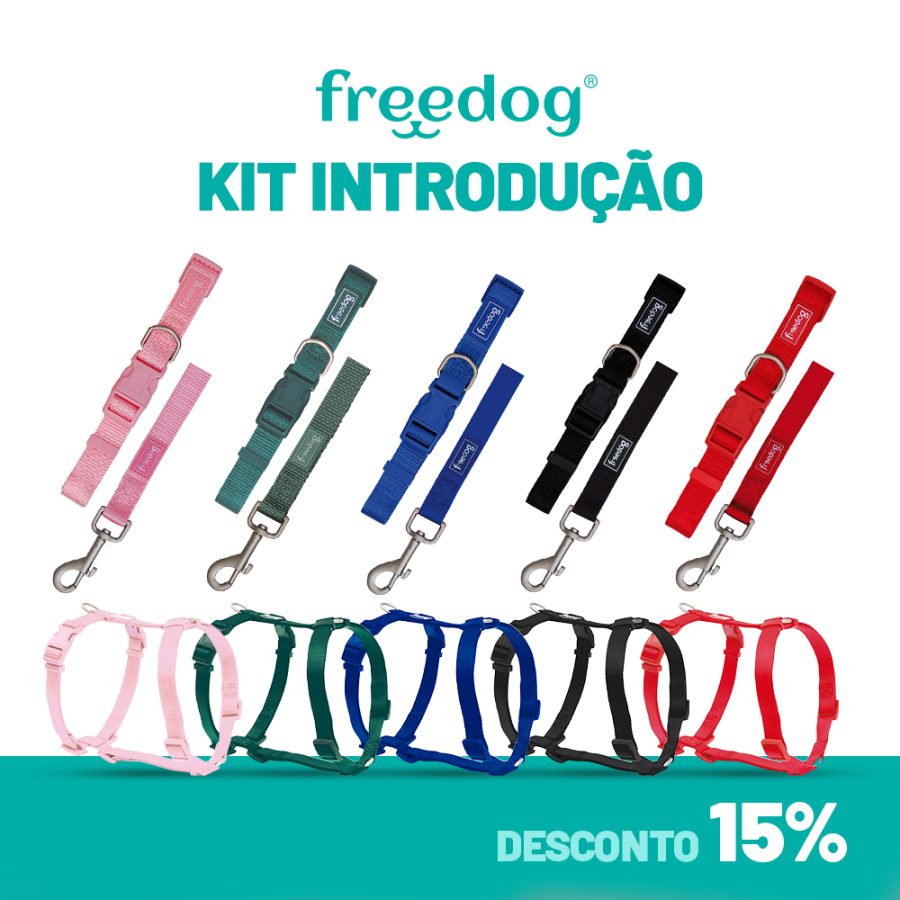 Kit Introdução - Freedog Nylon Basic