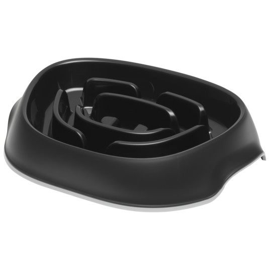 Comedouro "Slomo" - 950Ml / 33,8X24,2X8,3 Cm - Black