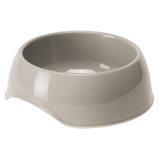 Comedouro "Gusto Large" - 1300Ml / 23,4X23,4X7,5 Cm - Warm Grey