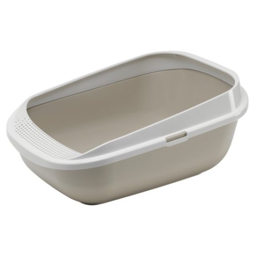 Wc Aberto C/ Rebordo "Comfy Step" - 57,6X42,6X25,5 Cm - Warm Grey