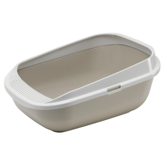 Wc Aberto C/ Rebordo "Comfy Step" - 57,6X42,6X25,5 Cm - Warm Grey