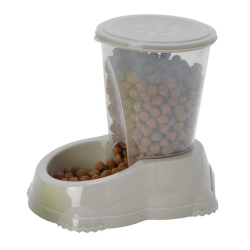 Comedouro "Smart Snacker Large" - 1500Ml / 23,2X15,3X21,6 Cm - Warm Grey