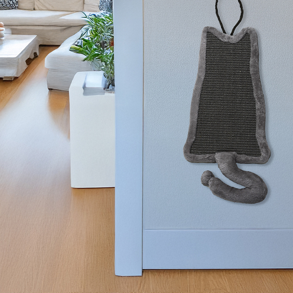 Pawppin' - Arranhador "Devon Rex" - 67X31 Cm - Cinza